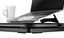 BRATECK Ultra-Slim Desktop Sit-Stand Workstation. Height adjustable 45-405mm, Wo Carousel 7