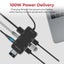 PROMATE 8-in-1 USB Multi-Port Hub with USB-C Connector Carousel 5