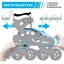Rollerblades Inline skates Roller Skates L 2037709 Carousel 8
