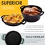 2 in 1 Cast Iron Dutch Oven Sauce Pan Skillet Set 2028807 Carousel 7