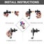 Phone car holder Car Air Vent Mount Holder Carousel 7