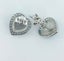 925 Sterling Silver Heart shaped Opal Earrings "Camilla" (Blue) Carousel 3