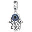 925 Sterling Silver Evil Eye Charm "Fatima" Carousel 1