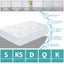 Terry Cotton Fully Fitted Waterproof Mattress Protector King Single Size Carousel 5