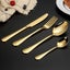 24pcs Cutlery Set Gold 2031902 Carousel 3