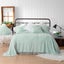 Bianca Kalia Soft Cotton Chenille European Pillowcase Soft Blue Carousel 1