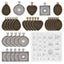 Resin Moulds Silicone Jewellery Pendant Molds I0835WT0 Carousel 20