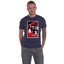 James Bond 007 T Shirt Licence To Kill Poster new Official Mens Navy Blue Carousel 1