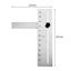 Height Adjustable Scraper Butter Fondant Cake Flattener Surface Baking Tool Carousel 3