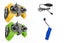 Twin Remote Control Battle Tanks with Infra red Cannons Carousel 4