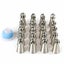 21PCS Spherical Ball Cream Nozzle Pastry Stainless Steel Icing Piping Tips Set Carousel 6