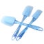 3pcs/set Baking Pastry Spatulas Set Kitchen Heat-resistant Silicone Spatulas Carousel 1
