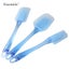 3pcs/set Baking Pastry Spatulas Set Kitchen Heat-resistant Silicone Spatulas Carousel 3