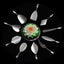 11pcs/set 3D jelly flower art tools cake nozzle set cake decoration tools Carousel 3