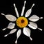 11pcs/set 3D jelly flower art tools cake nozzle set cake decoration tools Carousel 4