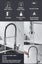 Spring Pull Down Kitchen Sink Faucet Hot and Cold Water Mixer Crane Dual Spout Carousel 10