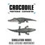 Electric Remote Control Toys Simulation Crocodile Boat(Dark Green) Carousel 2