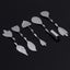 10pcs/set 3D Jelly Flower Art Tools Jelly Cake Gelatin Pudding Nozzle Set Carousel 3