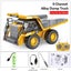 Remote Control Excavator RC Car Dump Truck Bulldozer Engineering Vehicle Toy Carousel 5