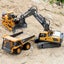 Remote Control Excavator RC Car Dump Truck Bulldozer Engineering Vehicle Toy Carousel 8