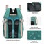 Baby Cot Travel Bassinet Nappy Bag Backpack E0414GN0 Carousel 6