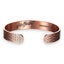 Copper band 100% solid Copper bracelet 8 Magnets celtic dragon Carousel 10