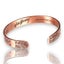 Copper band 100% solid Copper bracelet 8 Magnets Huia Bird Carousel 9