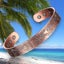 Copper band 100% solid Copper bracelet 6 Magnets Turtle Pacifica Carousel 10