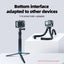 Aluminum Alloy Camera Cage with Double Cold Shoes Mount Replacement for GoPro 9 Carousel 6