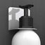 Bathroom storage bag hook free punching kitchen rack 304 stainless steel Carousel 3