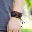 Leather Wrap Bracelets B0409DC0 Carousel 5