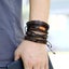 Leather Wrap Bracelets B0409DC0 Carousel 6
