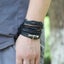 Leather Wrap Bracelets B0411SV0 Carousel 5