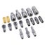 18pcs Air Hose Fittings Nitto Type Compressor Couplings Tools 3651901 Carousel 3