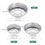 Air Fryer Pan Liner BBQ Grill Aluminium Foil Trays 50pcs 7 inch 2038502 Carousel 3