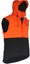 Caution Hooded Oilskin D/O Sleeveless Vest - Orange or Yellow - Sizes S to 7XL Carousel 2
