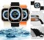 Ocean Band Strap Compatible with Apple Watch 42mm 44mm 45mm 49mm i2312BK3 Carousel 6