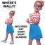 Kids Wheres Wally COSTUME FULL SET Party Hat Shirt Top Pants Girls Book Week Carousel 4
