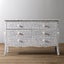 Bone Inlay Provincial 6 Drawer Dresser in Grey Carousel 1
