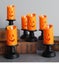 Halloween Led Lights Horror Skull Ghost Holding Candle Lamp Happy Carousel 2