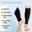 Compression Socks Stockings Calf Sleeves 5X i2353BK8 Carousel 9