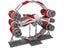 Star Fighter Interstellar Ring Spaceship Model, 6003 Pieces Space Destroyer Carousel 4