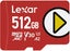Micro SD Card Nintendo Lexar PLAY microSDXC UHS-I Class 10 U3 V30 A2 512GB Carousel 1