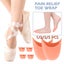 1/2/3/5PCS Soft Forefoot Pads Silicone Gel Pointe Toe Finger Cover Carousel 2