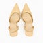 Women High-heel Pumps ZAZA Summer Beige Pointed Toe Slingback Woman Carousel 5