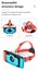 Adjustable VR Headset for Nintendo Switch OLED Carousel 3