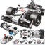White & Black F1 race car Technical Carousel 6