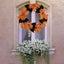 Halloween Thanksgiving Decorative Bat Wreath Carousel 2
