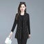 Middle-aged Women's Striped Vest Jacket Spring Autumn Coat New Carousel 4