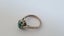 Stunning 18 CT White Gold Gold Art Deco Era 1.5 Carat Blue Zircon Solitaire Ring Carousel 7